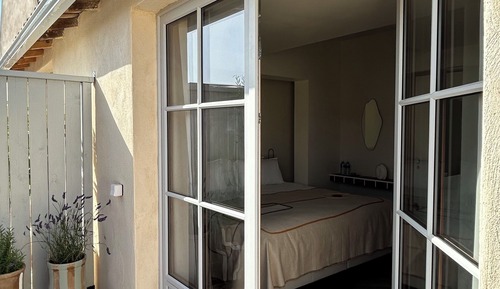 Habitación superior, vistas al patio