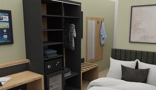Habitación individual, no fumadores, baño privado