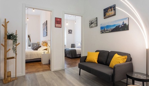 Apartamento, balcón, vistas a la ciudad