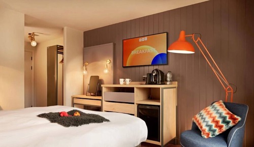 Habitación estándar con 1 cama doble o 2 individuales