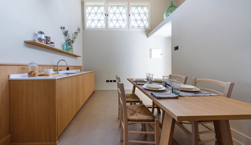 Suite junior, cocina