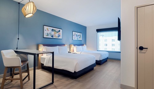 Suite estudio, 2 camas de matrimonio (Communications, Mobility, Access Tub)