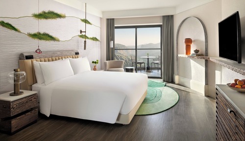 Habitación estándar, 1 cama de matrimonio grande con sofá cama (Canyon View)