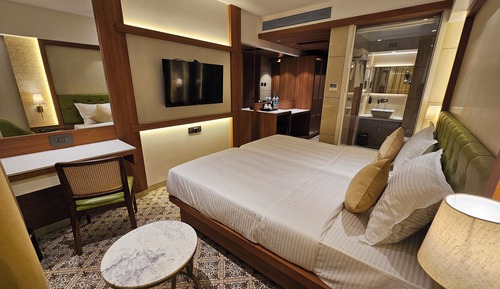 Habitación Deluxe con 1 cama doble o 2 individuales, vistas a la ciudad