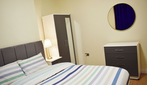 Habitación Confort doble, 1 cama doble, no fumadores, microondas