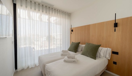 Ático de lujo, 2 habitaciones, terraza, vistas al mar