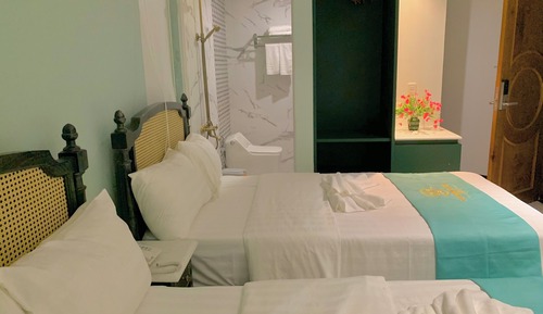 Habitación tradicional con 1 cama doble o 2 individuales