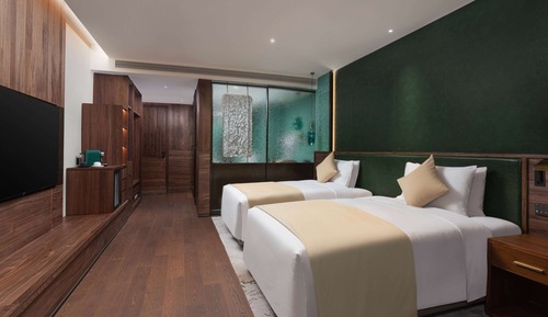 Habitación Deluxe, varias camas, no fumadores