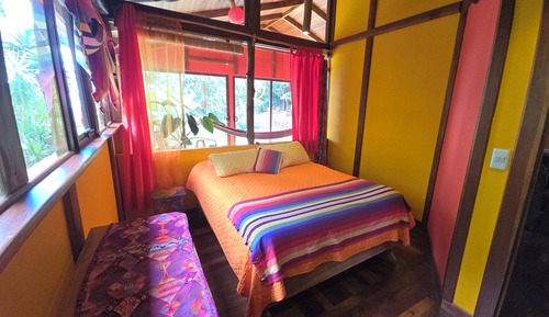 Cabaña familiar, 2 habitaciones, 2 baños, vistas a la montaña