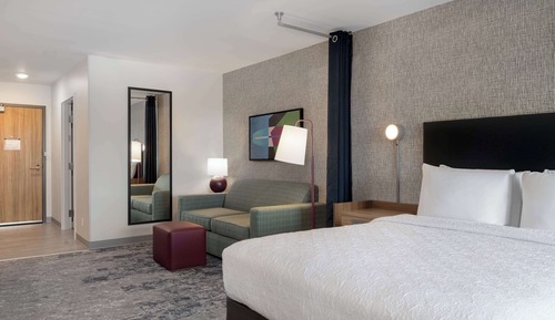 Suite, 1 cama de matrimonio grande, accesible para personas con discapacidad (Hearing)