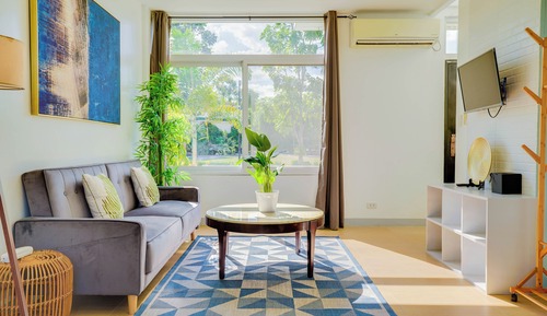 Villa Confort, 1 habitación, vistas al jardín