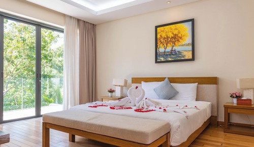 Villa superior, 3 habitaciones, vistas al jardín
