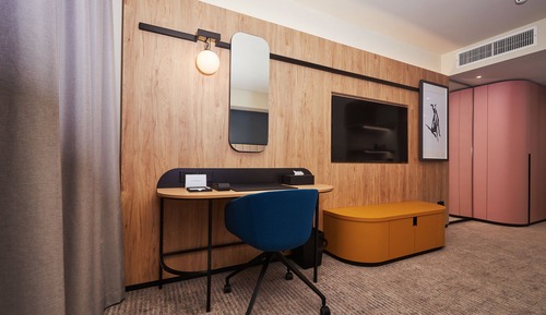 Habitación estándar, varias camas, balcón
