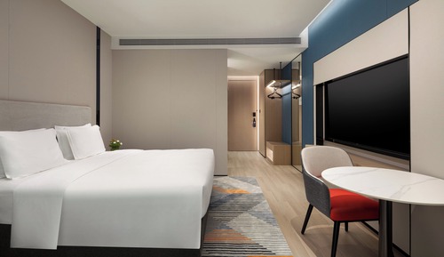 Habitación estándar, 1 cama de matrimonio grande, vistas a la ciudad