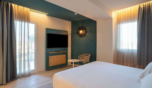 Habitación Deluxe, 1 cama de matrimonio grande, vistas a la bahía