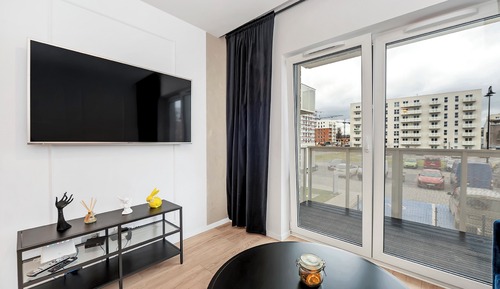Apartamento Confort, balcón, vistas al patio