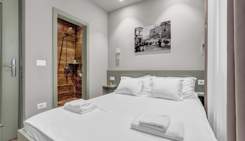 Habitación City doble, 1 cama doble, vistas al jardín