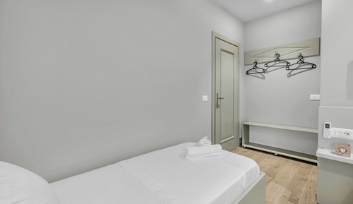 Habitación triple Confort, 3 camas individuales, vistas al jardín