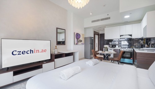 Estudio Deluxe, balcón