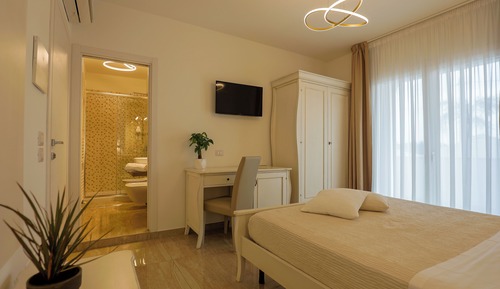 Habitación clásica doble, vistas al jardín
