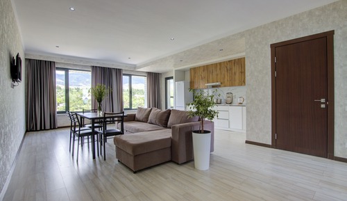 Habitación cuádruple Deluxe, vistas al lago