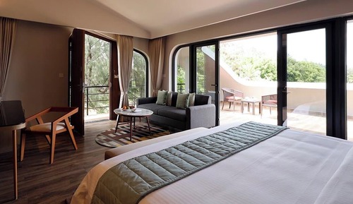 Habitación Deluxe, 1 cama de matrimonio grande (Premium Sea Facing)