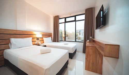 Habitación estándar con 1 cama doble o 2 individuales
