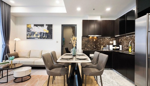 Suite Premier, 4 habitaciones, acceso al Business Lounge, vistas al puerto