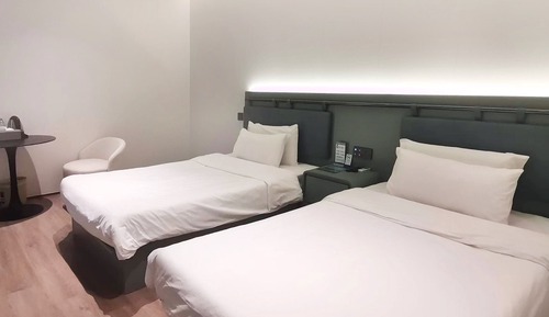 Habitación de lujo con 2 camas individuales
