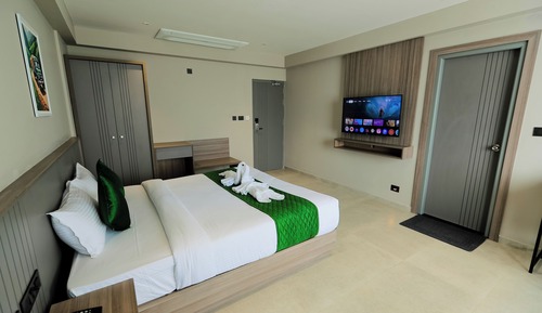 Habitación Club, 1 cama de matrimonio grande, vistas a la ciudad