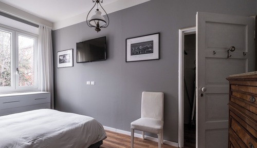 Apartamento, balcón, vistas a la ciudad