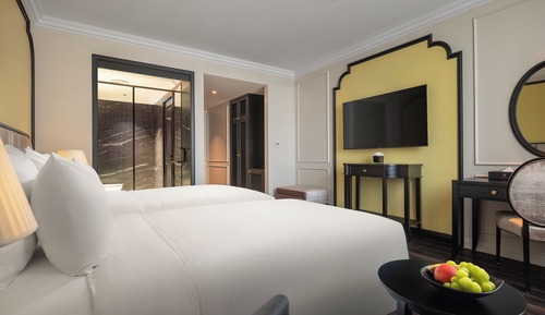Habitación Deluxe con 2 camas individuales, vistas a la ciudad