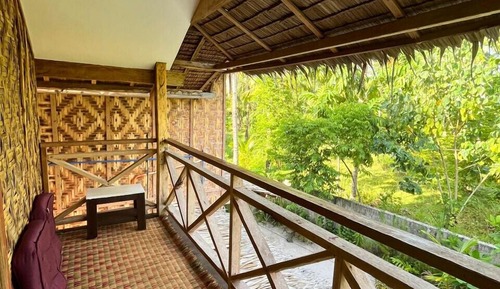 Villa Confort, balcón, vistas al jardín