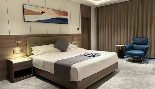 Suite superior, baño privado, en esquina