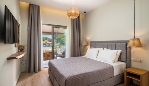 Apartamento Deluxe, 2 habitaciones, vistas al jardín