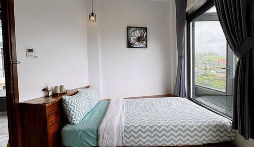 Habitación básica, baño privado, vistas al valle