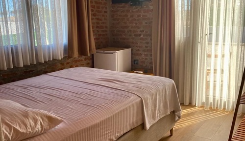 Habitación Confort doble, balcón, vistas al jardín