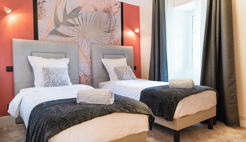 Suite superior, vistas al parque