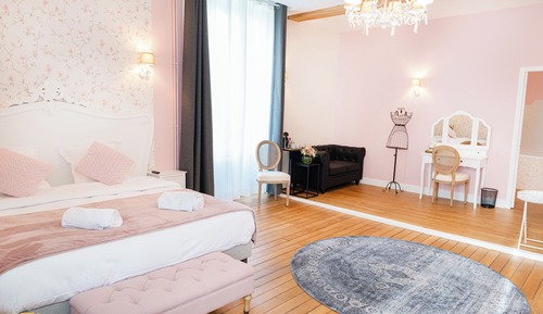 Habitación doble superior, vistas al jardín
