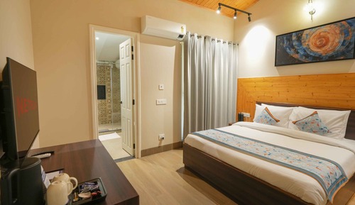 Loft de lujo, balcón