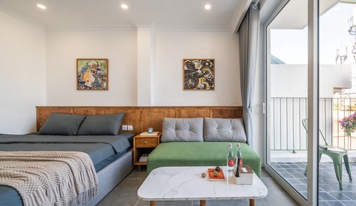 Suite estudio, vistas a la ciudad