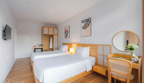 Habitación ejecutiva con 1 cama doble o 2 individuales, vistas a la ciudad