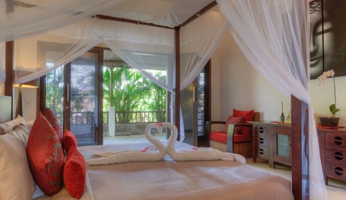 Villa Deluxe, 2 habitaciones, piscina privada, vistas al jardín