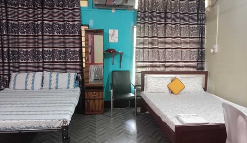 Habitación estándar doble, vistas al jardín