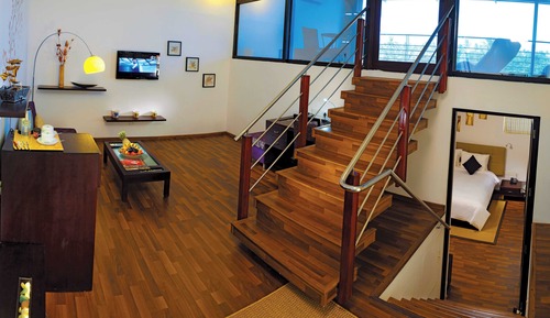 Suite junior, vistas al lago