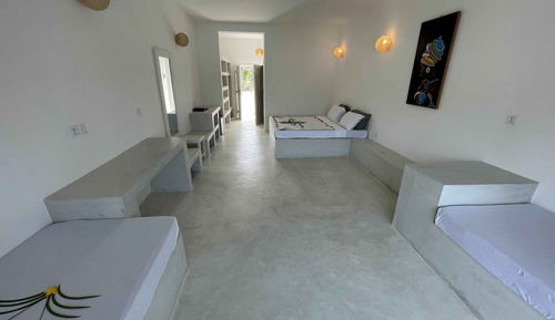 Habitación cuádruple Deluxe, terraza