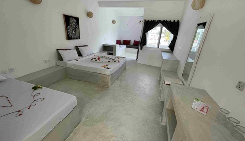 Habitación triple ejecutiva, terraza, vistas al mar