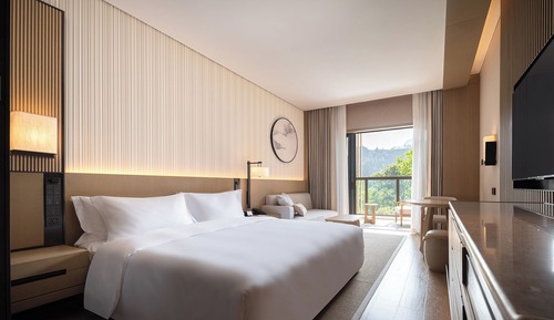 Habitación, 1 cama de matrimonio grande, vistas al río