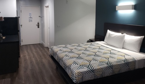 Habitación estándar, 1 cama de matrimonio, no fumadores, frigorífico y microondas