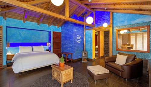 Suite estudio, bañera de hidromasaje, vistas a la montaña